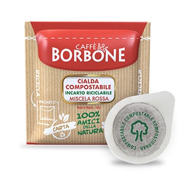 Caffè BORBONE - Miscela ROSSA - Cialde ESE