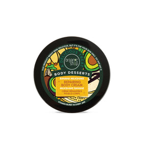 Organic Shop Body Dessert crema riparatrice frullato di banana, 450 ml