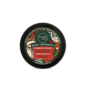 Organic Shop Body Dessert mousse corpo idratante fragola e cioccolato, 450 ml