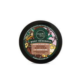 Organic Shop Body Desserts scrub corpo rivatilizzante mandorla e latte, 450 ml