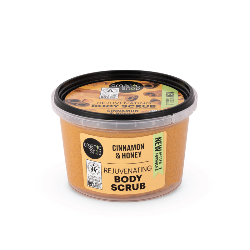 Organic Shop scrub corpo ringiovanente cannella, 250 ml