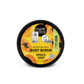 Organic Shop Renovating scrub corpo papaya, 250 ml