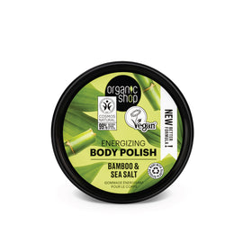 Organic Shop scrub corpo energizzante bamboo, 250 ml