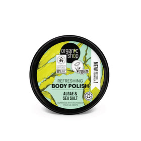 Organic Shop scrub corpo rinfrescante alga, 250 ml
