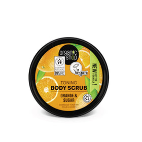 Organic Shop scrub corpo tonificante arancia, 250 ml