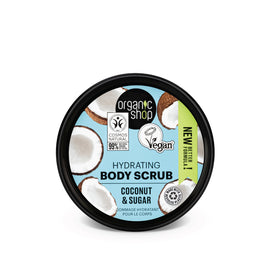 Organic Shop scrub corpo idratante cocco, 250 ml