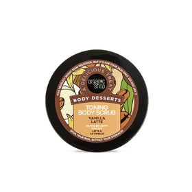 Organic Shop Body Desserts scrub corpo tonificante latte alla vaniglia, 450 ml