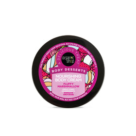 Organic Shop Body Desserts crema corpo nutriente fluffy marshmallow, 450 ml