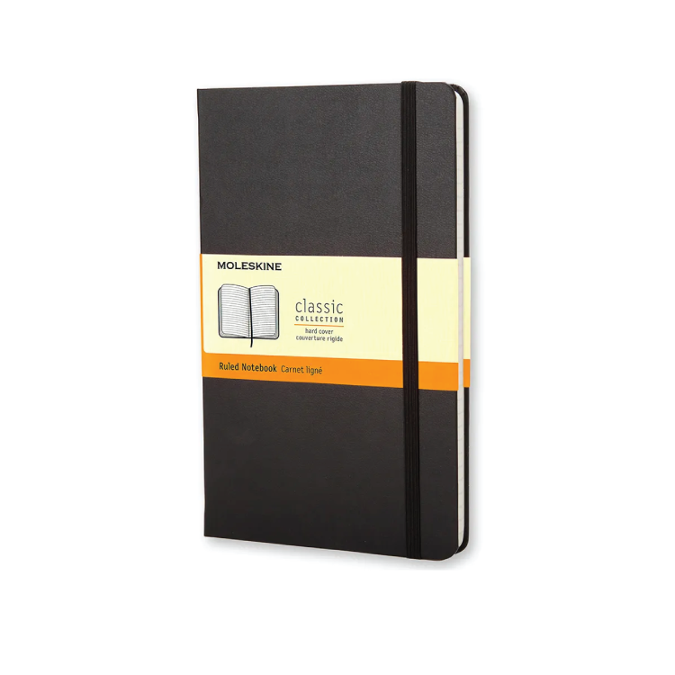 Taccuino Moleskine a righe, formato A5