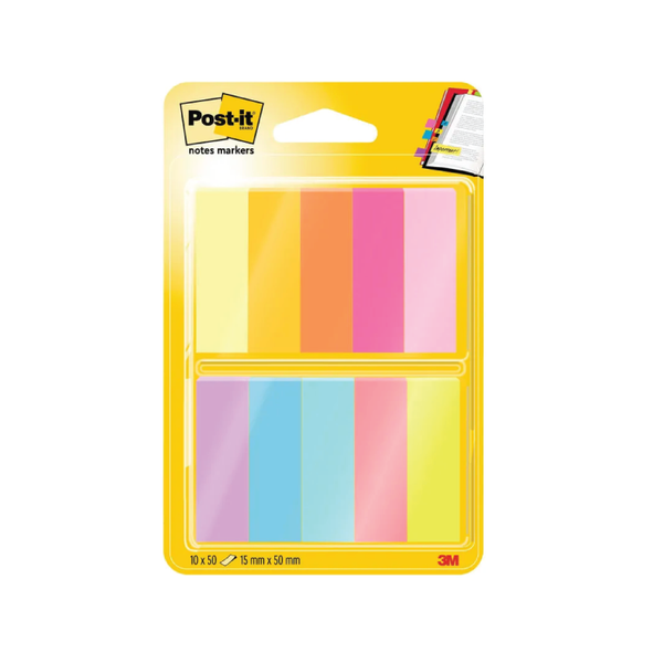 Post-it markers multicolor carta