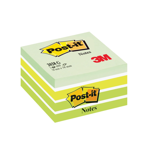 Post-it note adesive verdi 76 x 76mm