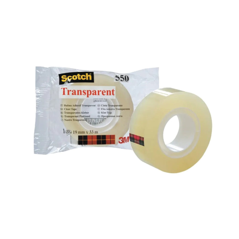 Nastro adesivo Scotch trasparente, 19mm x 33 metri