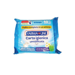 FARMALINE carta igienica umidificata 40 pezzi