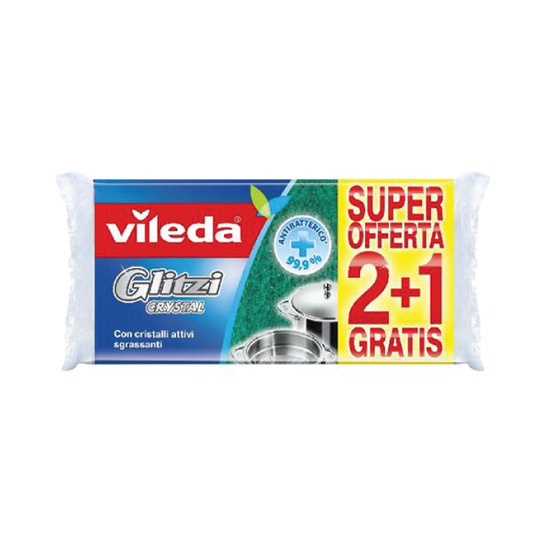 Vileda spugna + fibra Glitzi Crystal