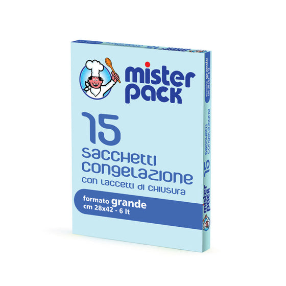 CUKI MISTER PACK sacchetti gelo 28X42 - 15 pezzi