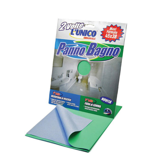 L'UNICO panno bagno verde-blu 38x45cm