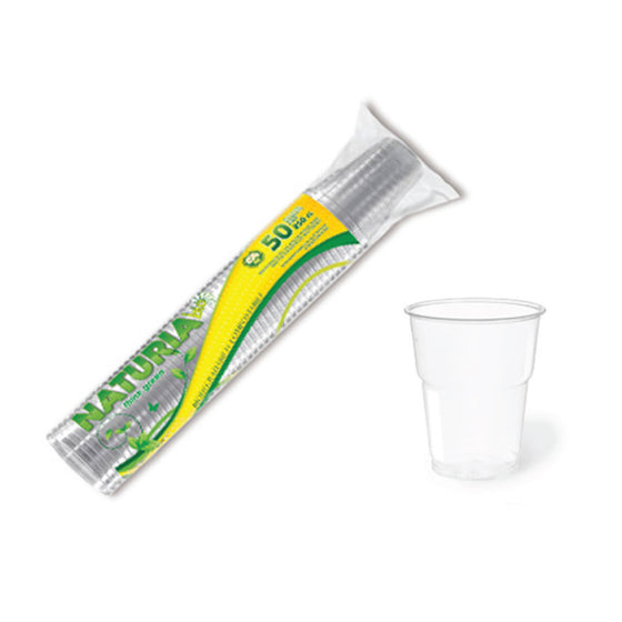 ARISTEA bicchieri naturaI 250ml CRYSTAL- 50 pezzi