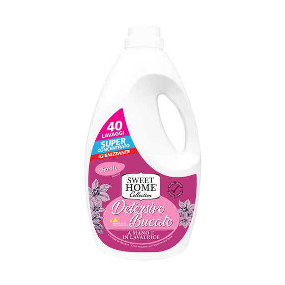 Detersivo biancheria Sweet Home, Fiorito - 2000ml