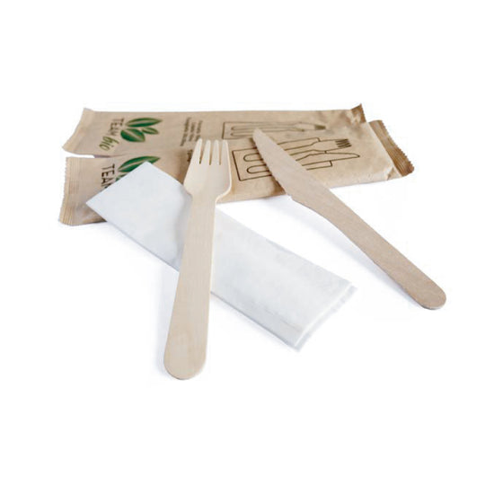 Set posate in legno