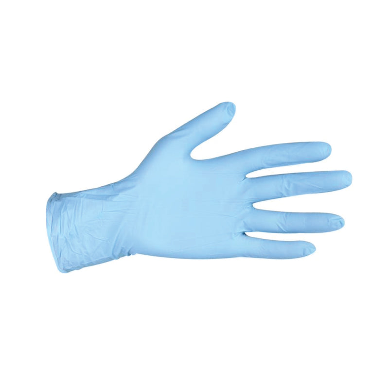 Guanti in nitrile azzurro WEITA senza polvere